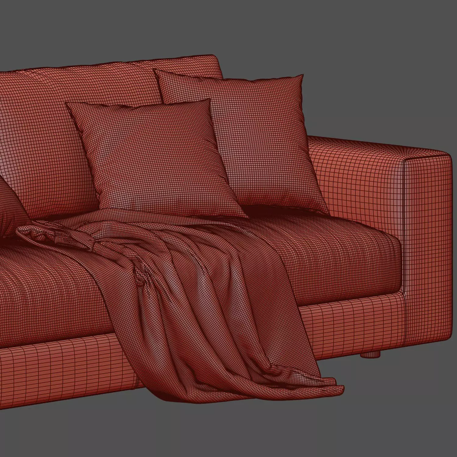 Bonaldo Superhiro Chaise Longue 02 3D model_6