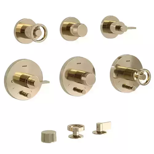 Kohler Components taps and shower set