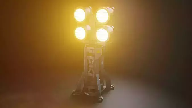 Large Flood or Spot Light Tower