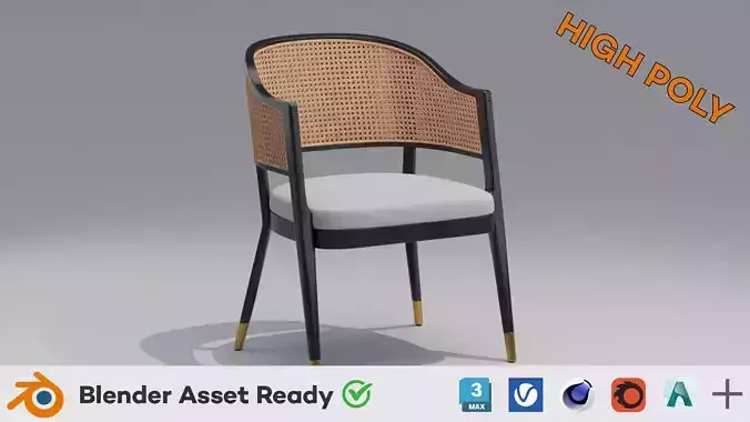 Rogue Rattan Dining Chair