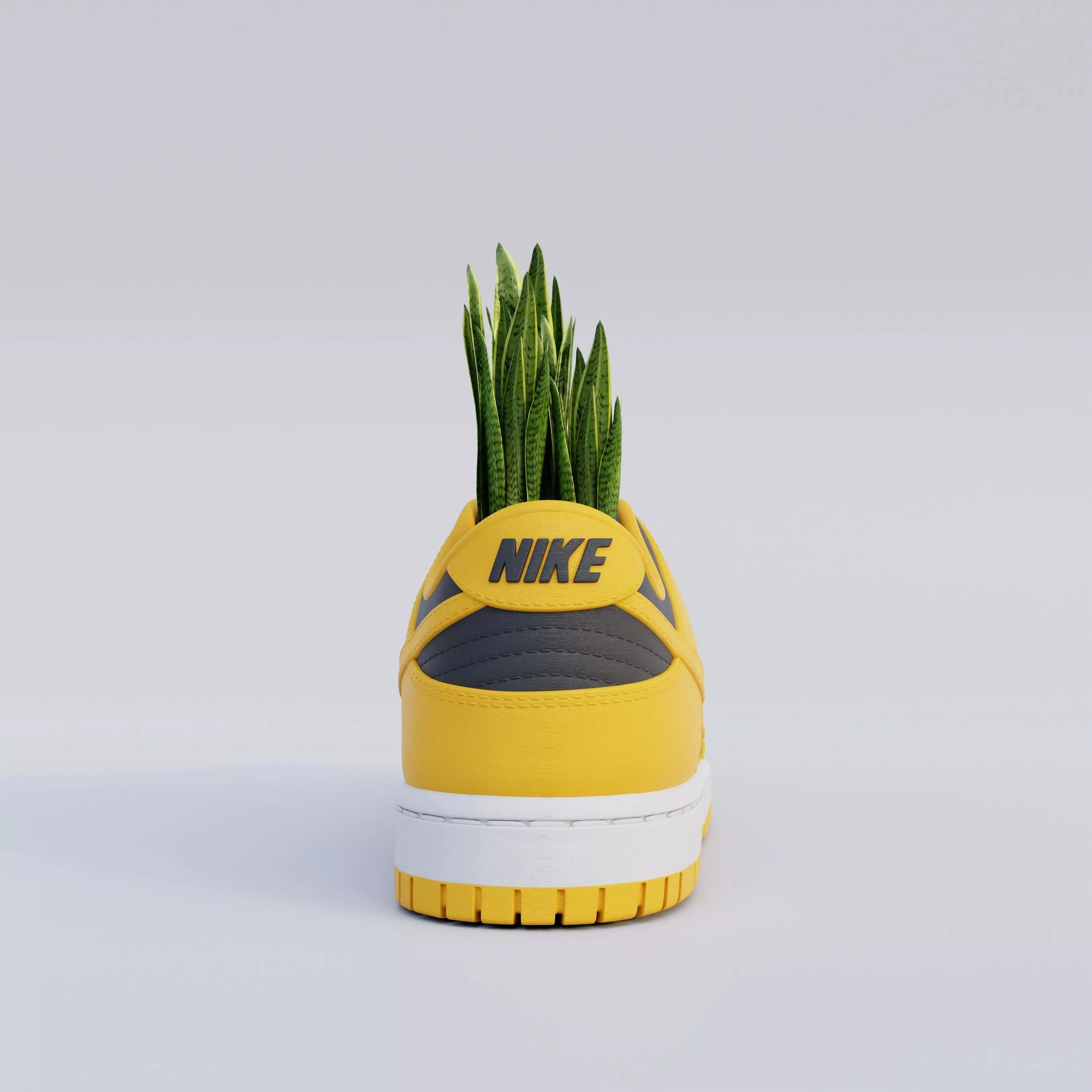 Nike Dunk Low  3D Printable Sneaker Model 3D print model_6