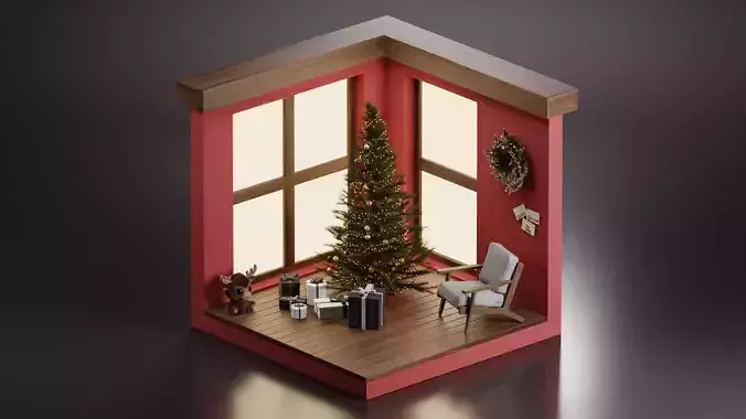Christmas interior