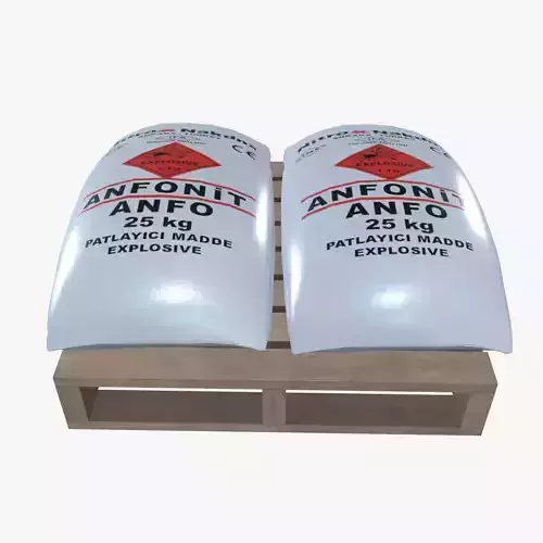 Primary explosive powder bag