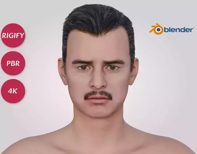 Godfather Vito Corleone - Marlon Brando  - Classic Short Haircut