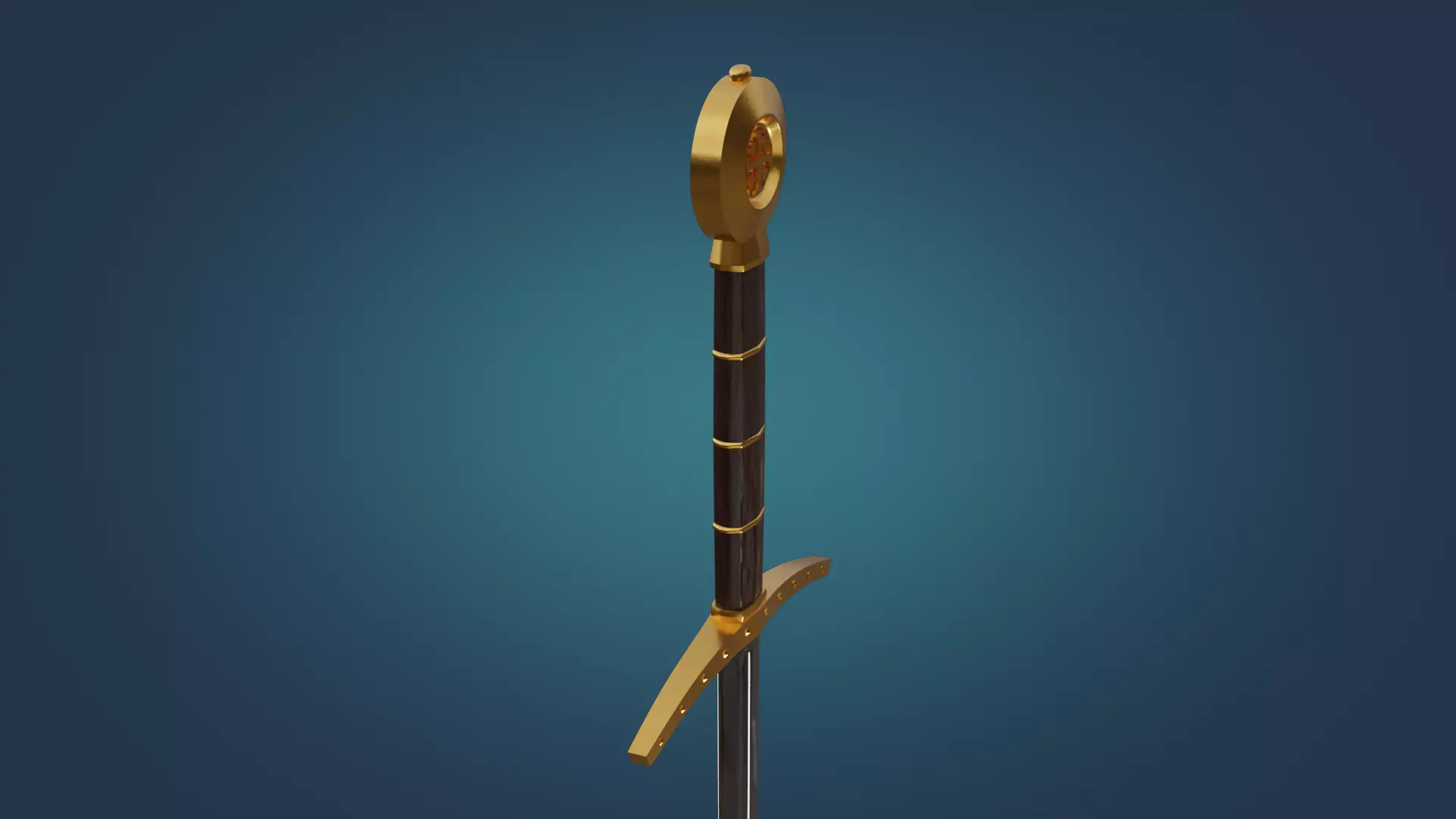 King Baldwin Sword - Kingdom Of Heaven 3D print model_5