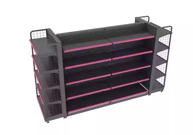 Grocery Store Shelf with 02