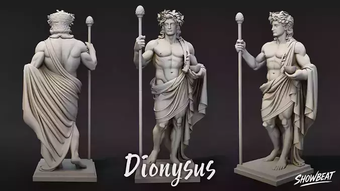 Dionysus Statue