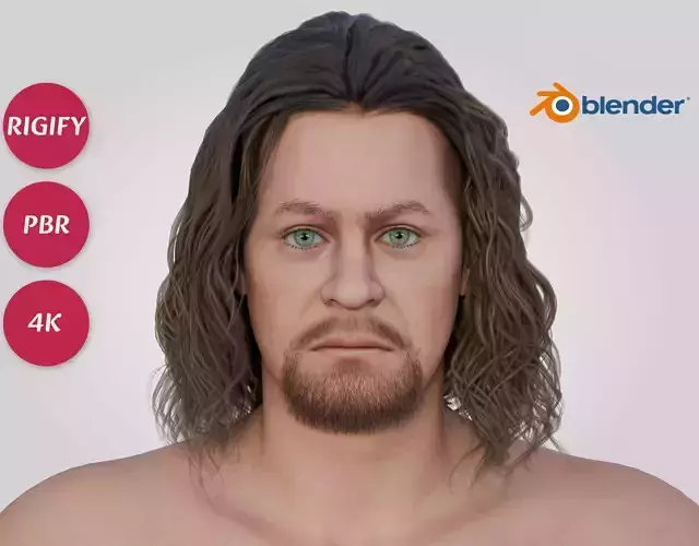 Mark Calaway Undertaker - American WWE - Long Hair