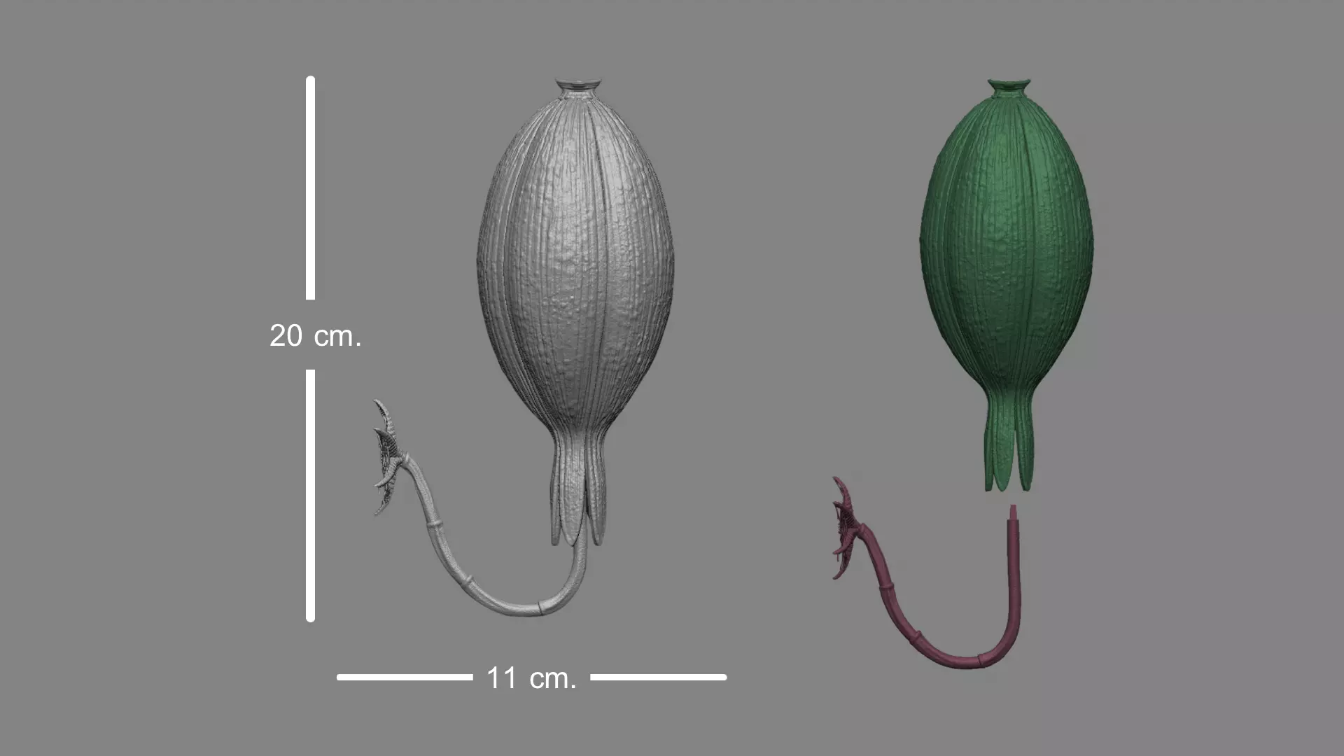 Alien Earth Orchid Species 3D print model_3