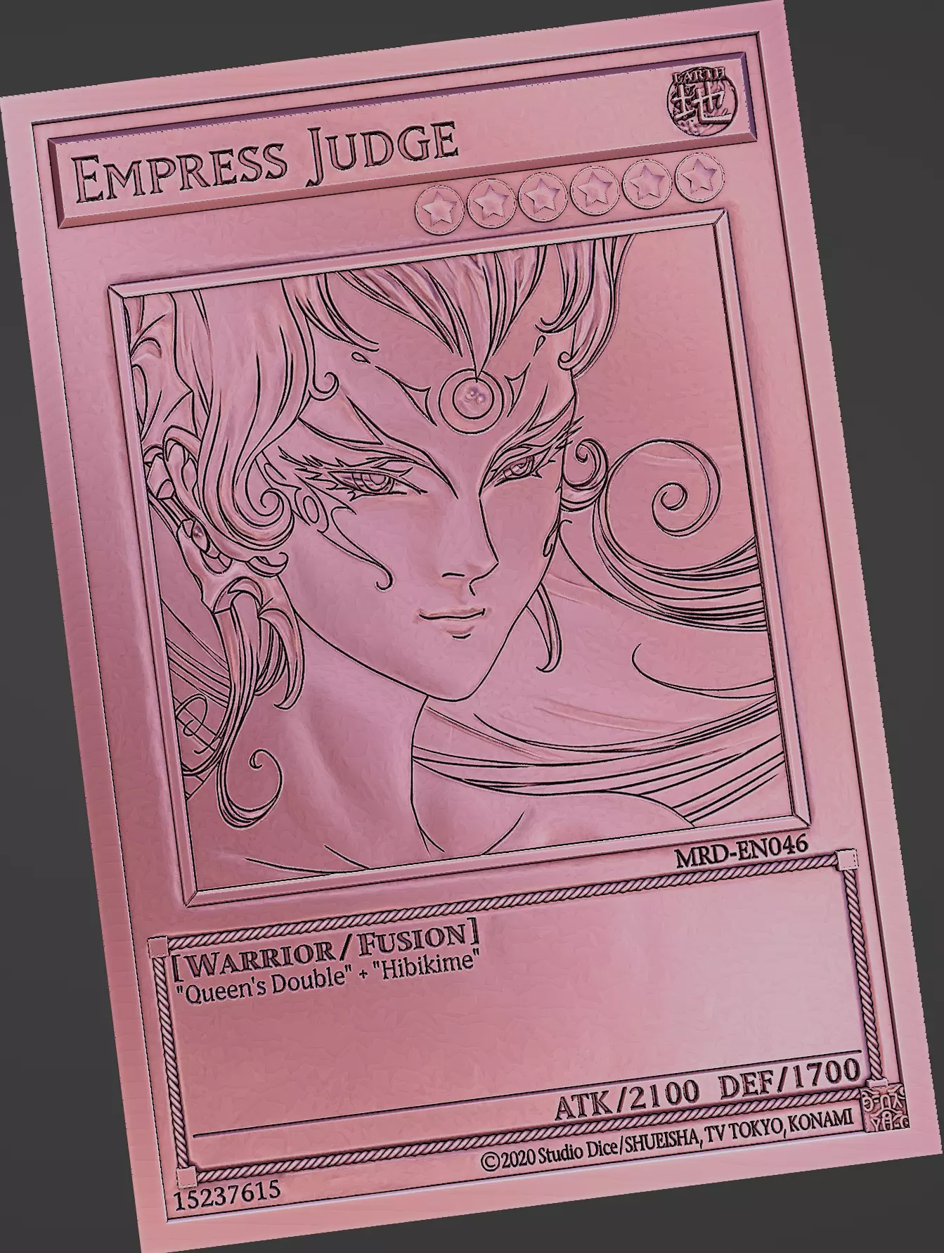 Empress Judge - yu-gi-oh 3D print model_0