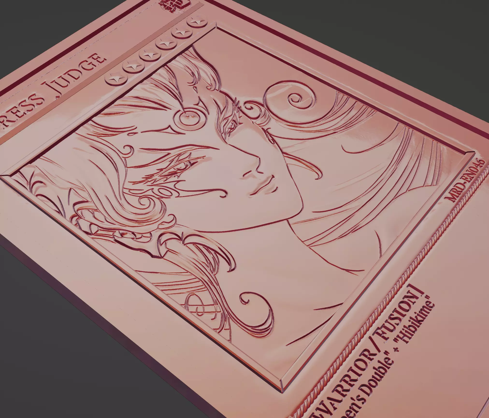 Empress Judge - yu-gi-oh 3D print model_2