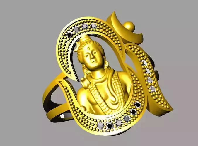 LORD SHIVA RING