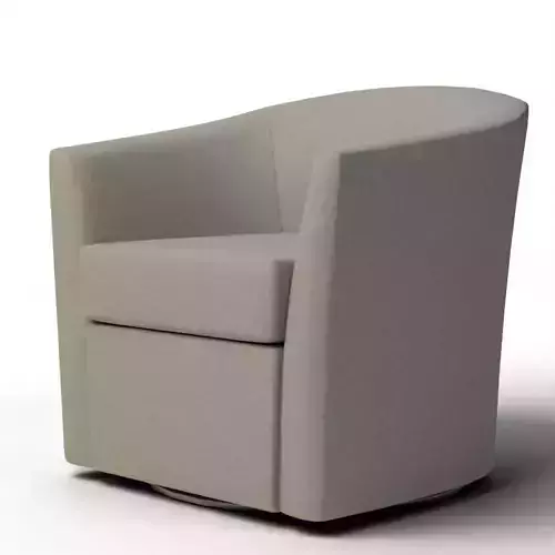 Hyde Upholstered Swivel Armchair