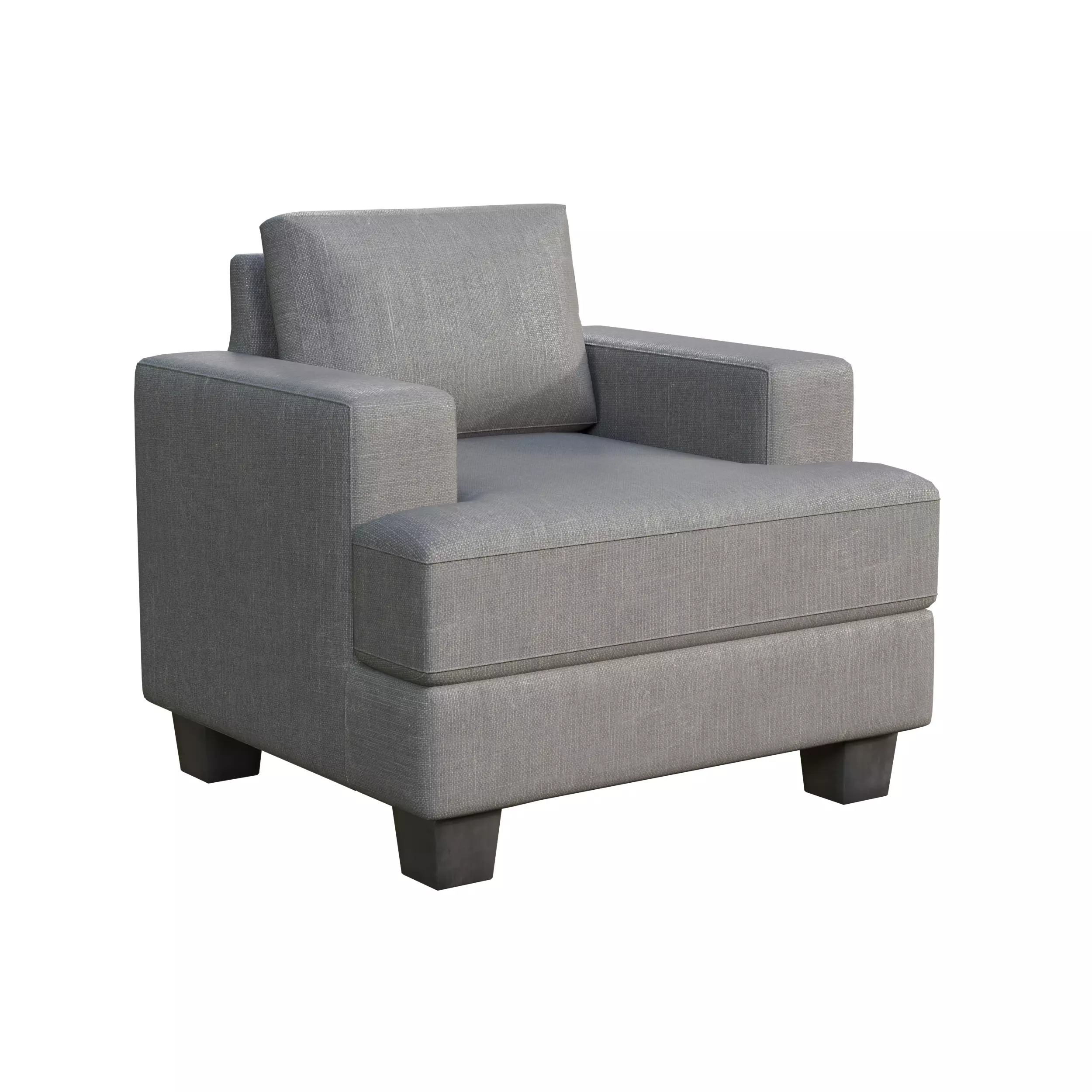 Modern Cozy Armchair 3D model