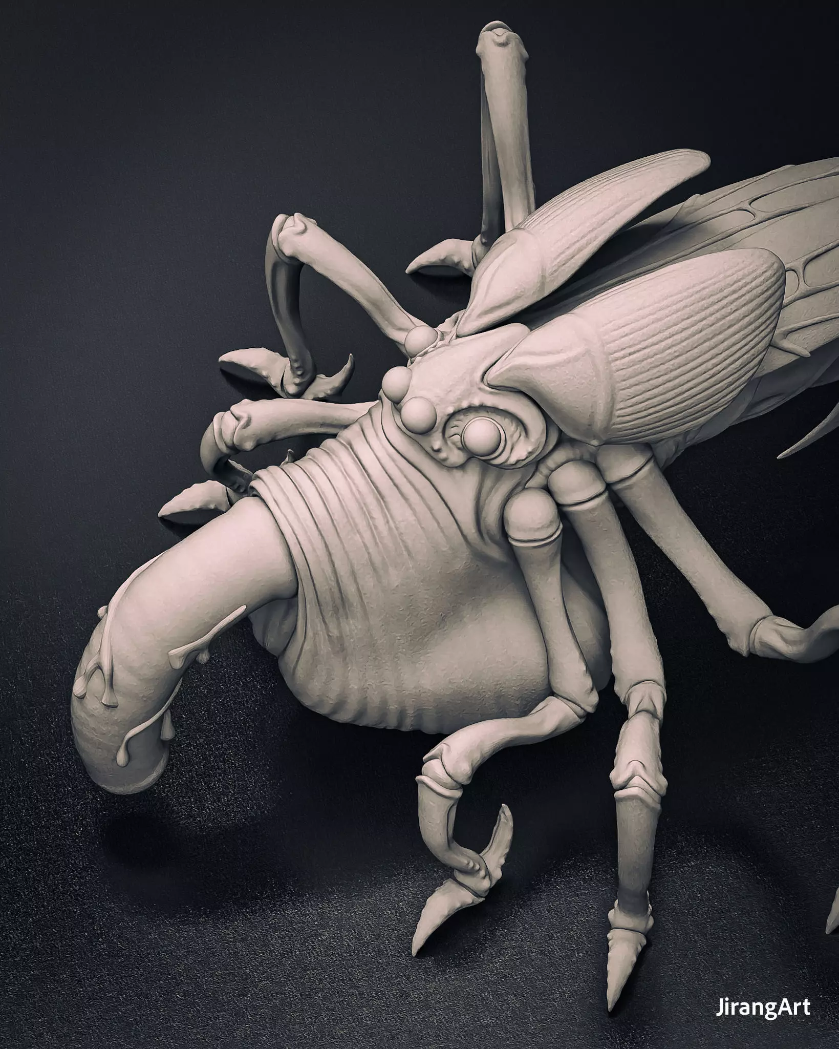 Alien Earth Mega Creature Pack 4-in-1  Premium STL Bundle 3D print model_14