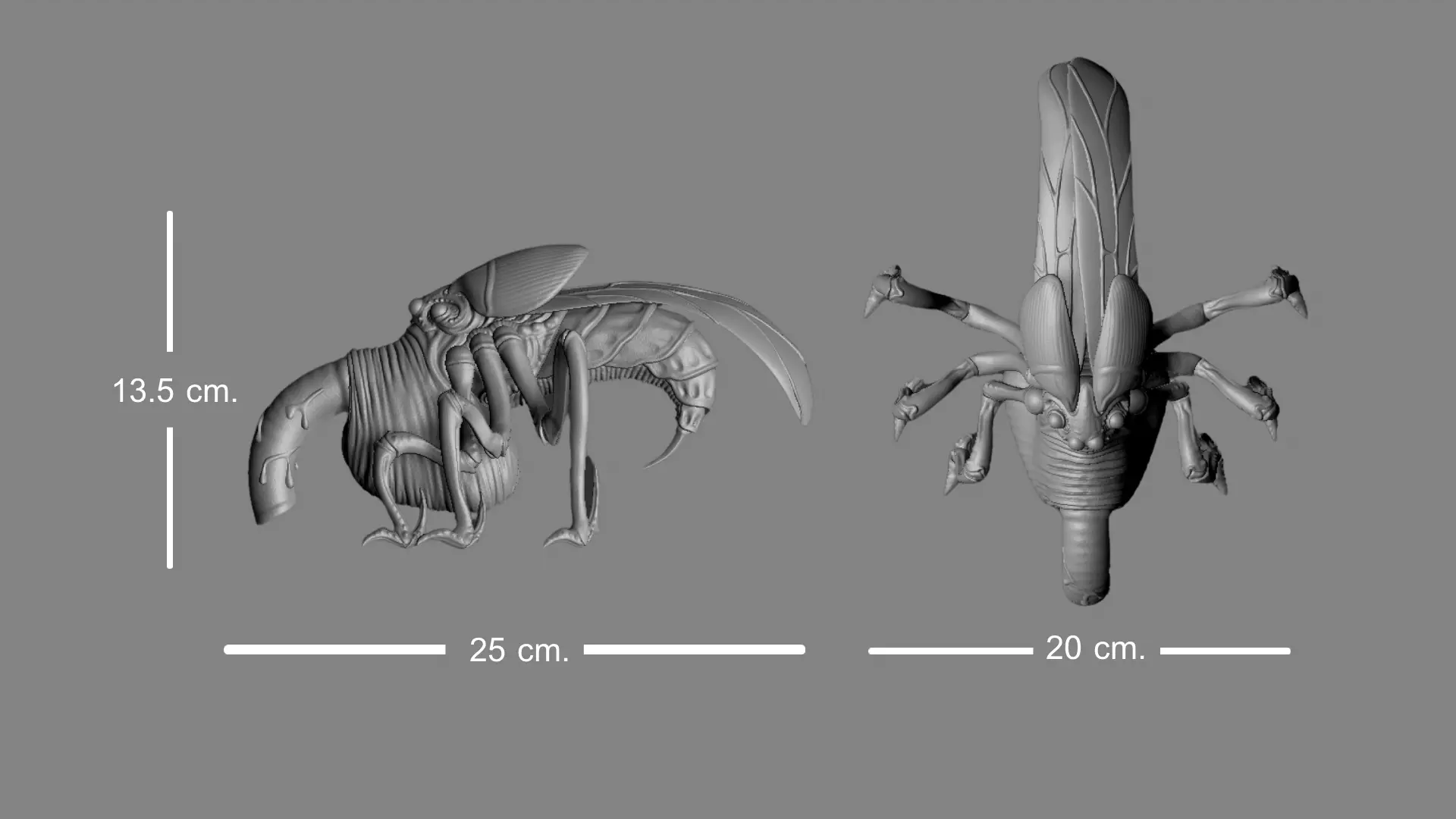 Alien Earth Mega Creature Pack 4-in-1  Premium STL Bundle 3D print model_10