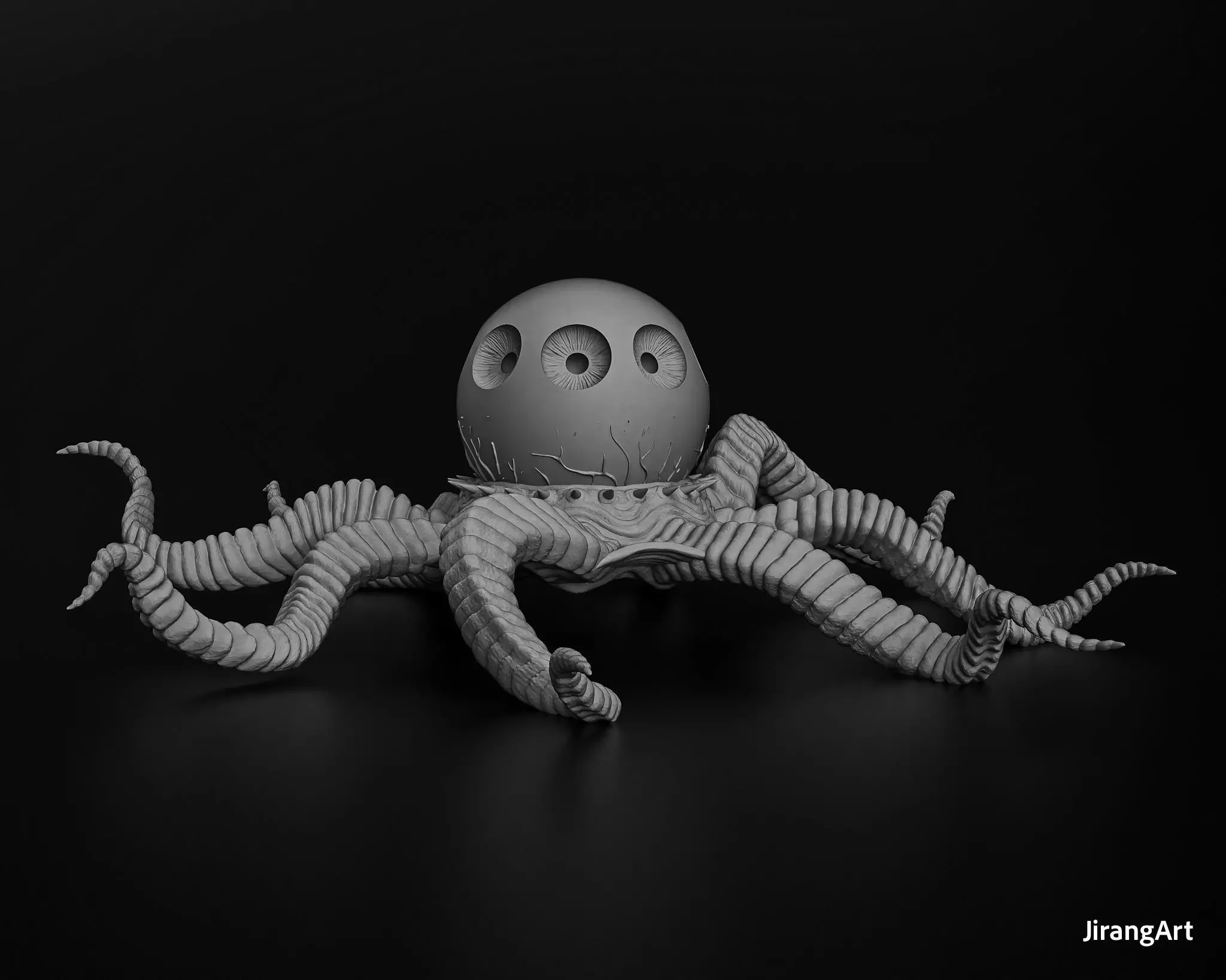 Alien Earth Mega Creature Pack 4-in-1  Premium STL Bundle 3D print model_12