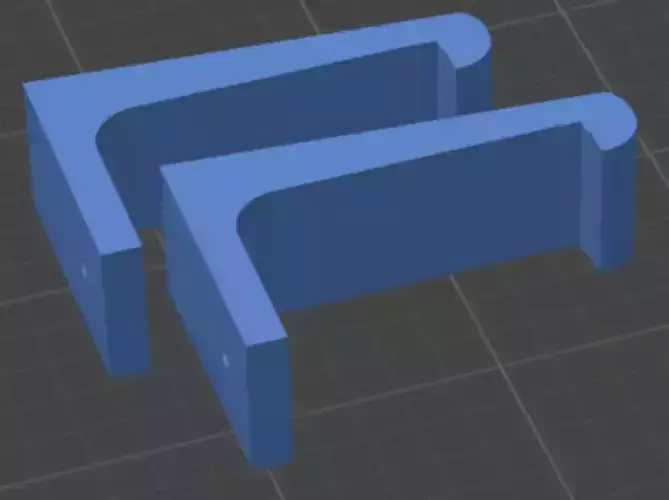 Wall-Mount Genius USB Holder  3D Printable Organizer