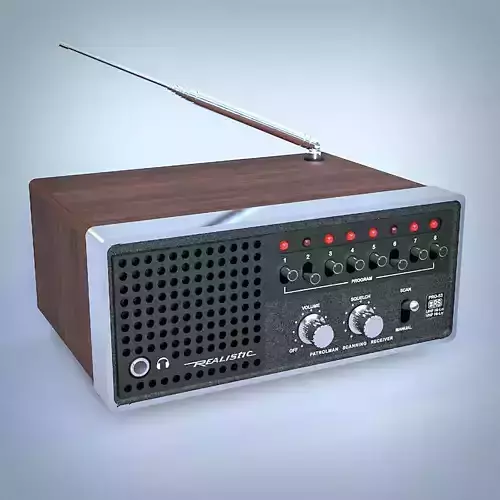 Realistic PRO-53 Patrolman Crystal Scanning Receiver