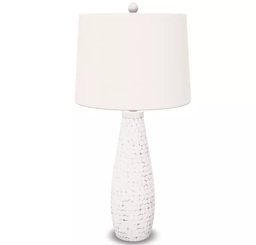 360 Lighting Set of 2 Modern Coastal Table Lamps Low-poly 3D model_15