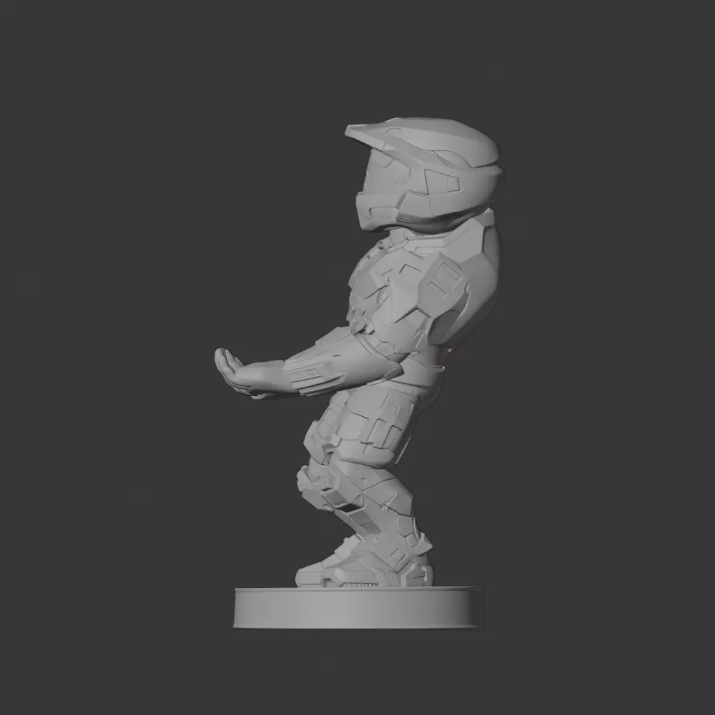 Master Chief Holder 3D print model_6