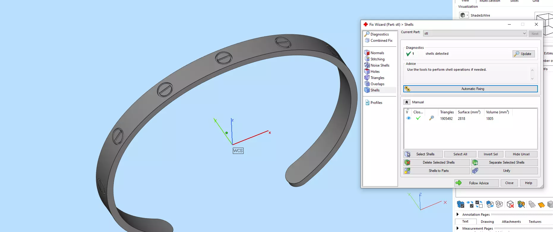 Bracelet Love Size 20 3D print model_6