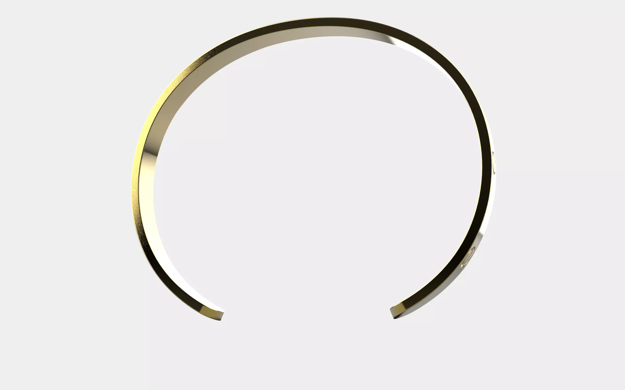 Bracelet Love Size 20 3D print model_1