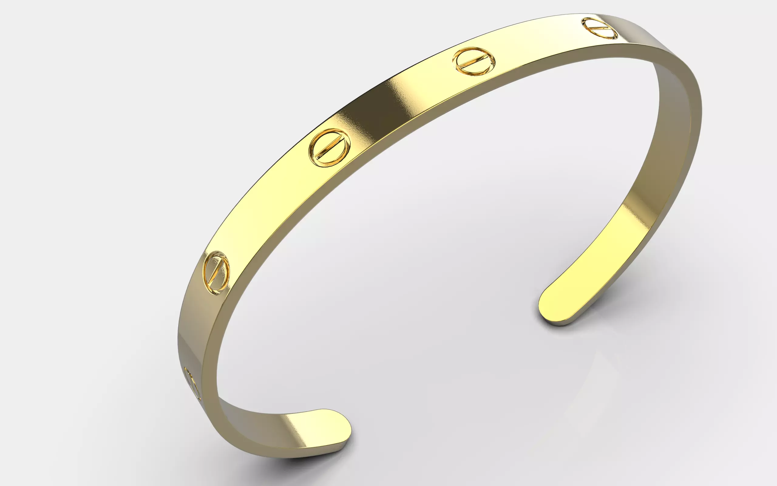 Bracelet Love Size 20 3D print model_0