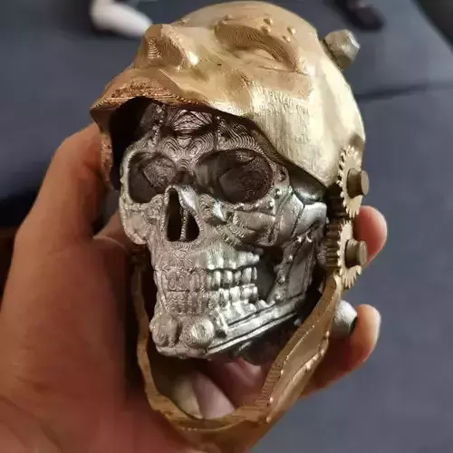 Robot Skull mask skull with mask Cyborg skull mask Perfect Gamer