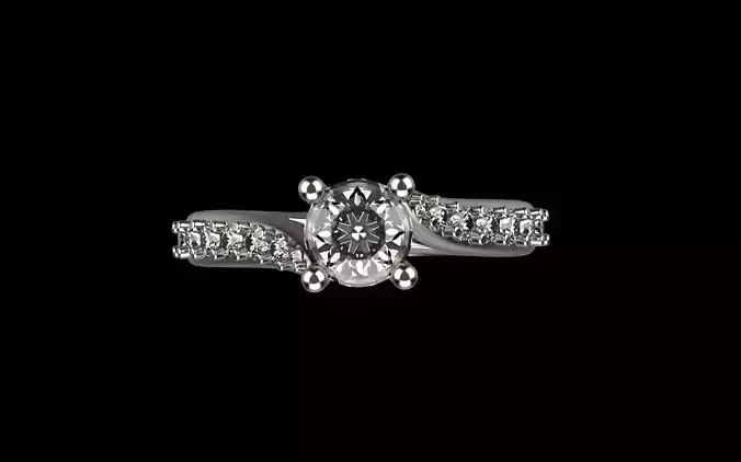 Engagement ring model 1429