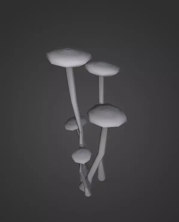little mushroom Free 3D model