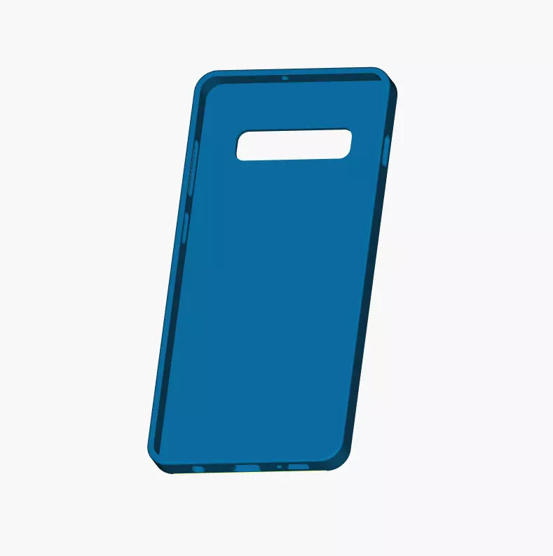 Samsung Galaxy S10plus case 3D print model