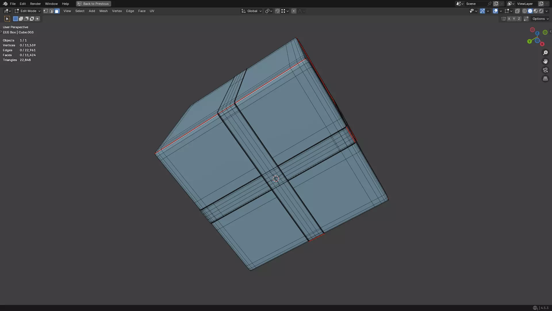Christmas Present PBR White 07 3D model_29