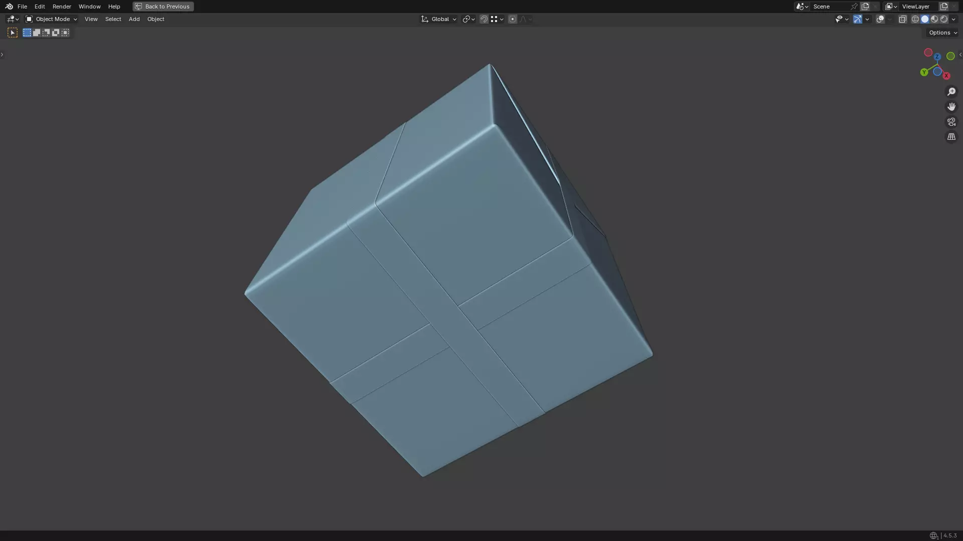 Christmas Present PBR White 07 3D model_24