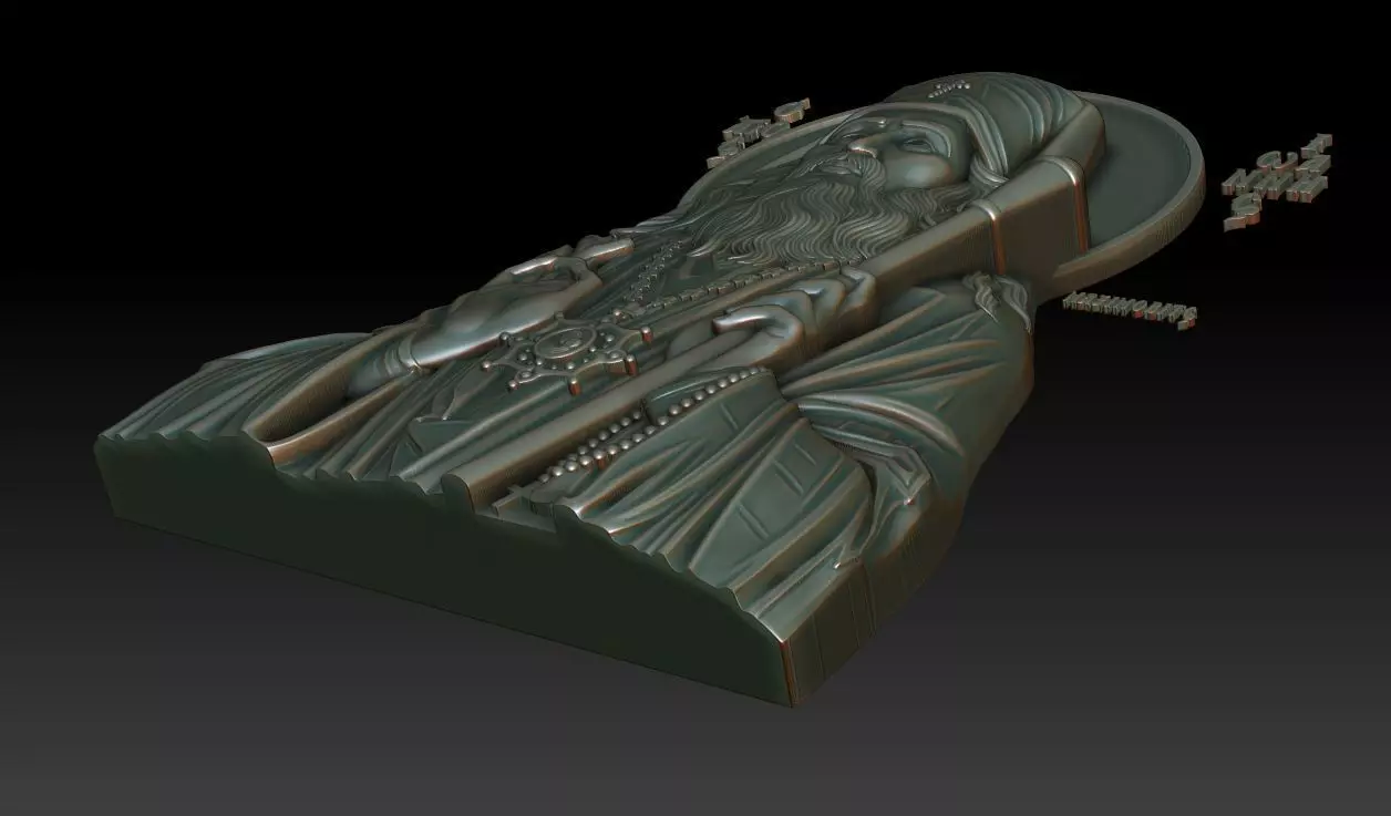 Saint John of Shanghai and San Francisco 3D print model_4