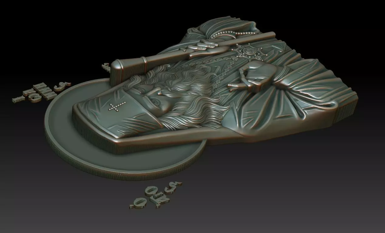 Saint John of Shanghai and San Francisco 3D print model_2