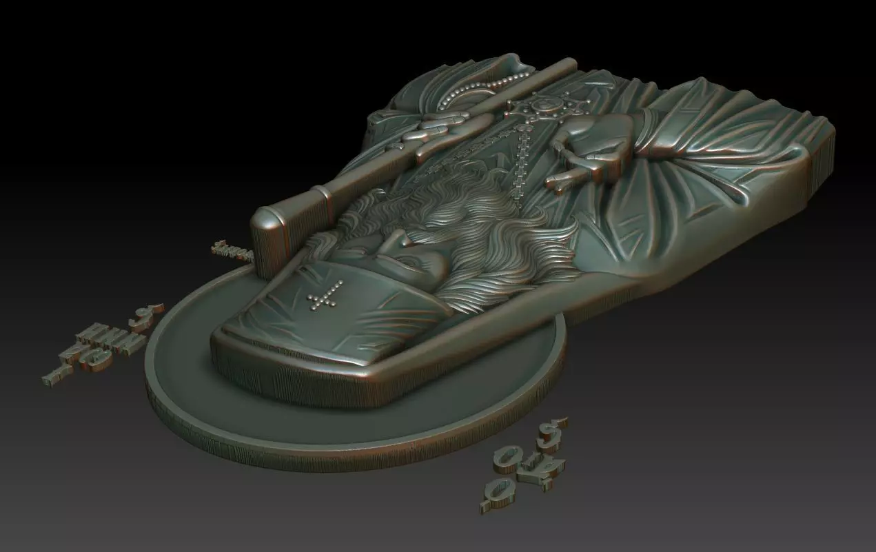 Saint John of Shanghai and San Francisco 3D print model_9