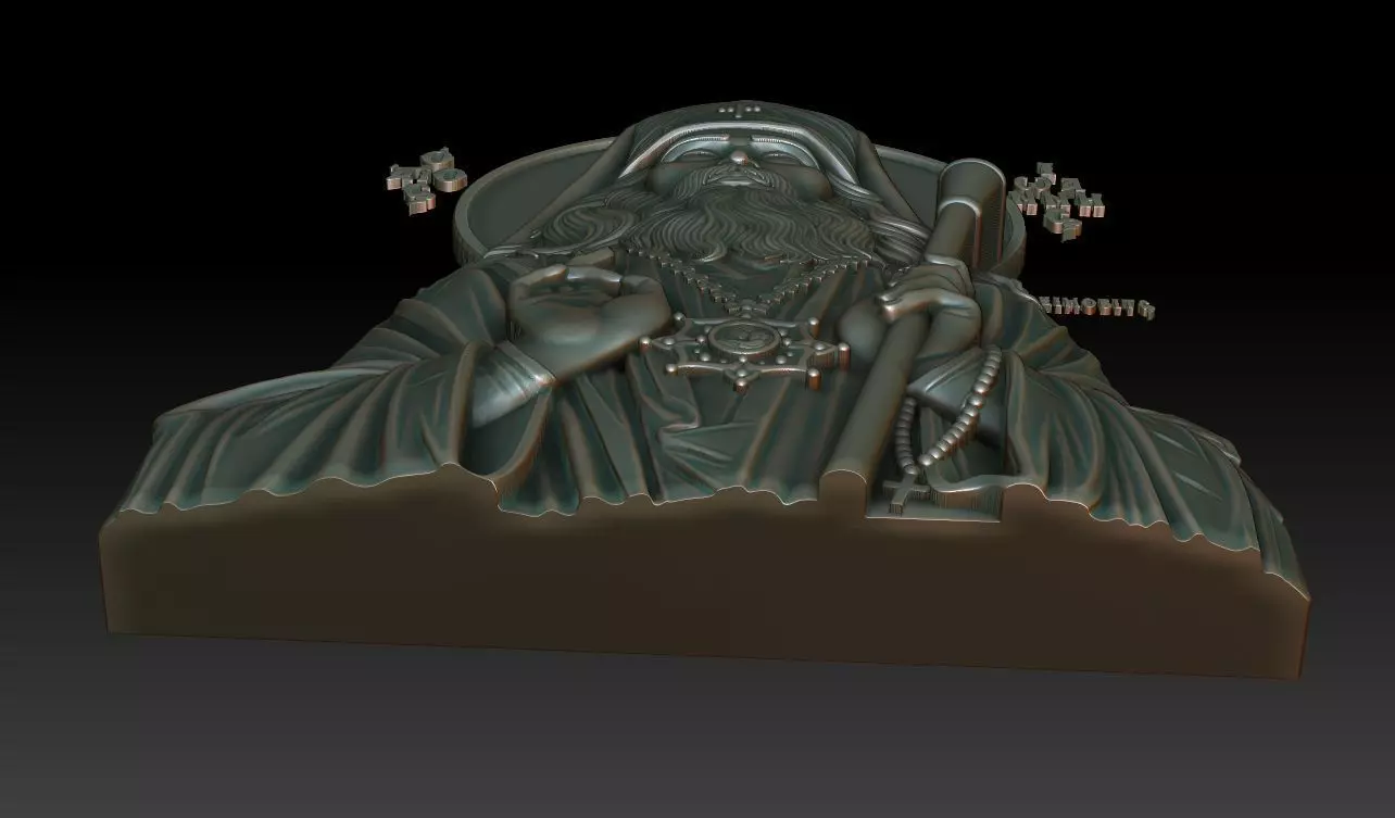 Saint John of Shanghai and San Francisco 3D print model_3