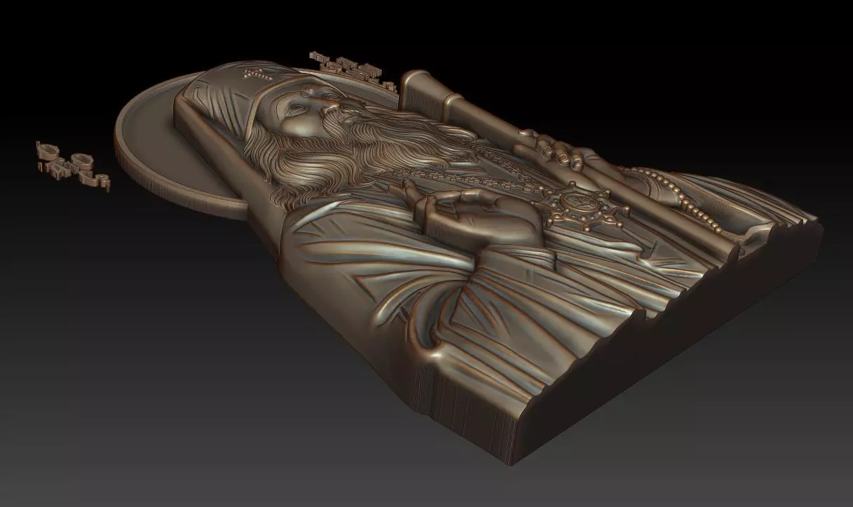 Saint John of Shanghai and San Francisco 3D print model_12