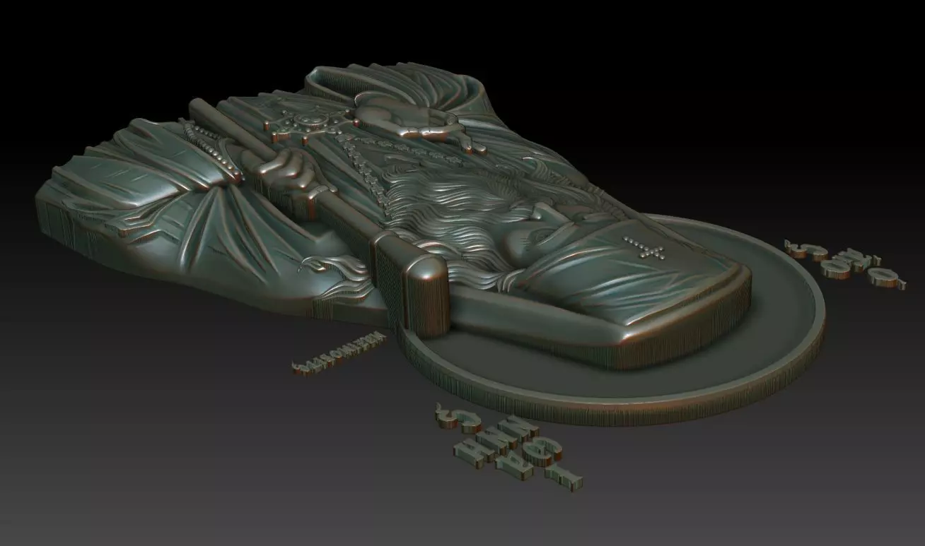 Saint John of Shanghai and San Francisco 3D print model_8