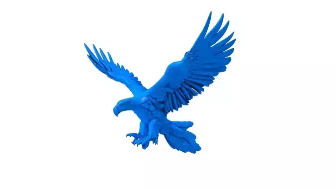 eagle - hawk - bird - bird stl - animals - swan