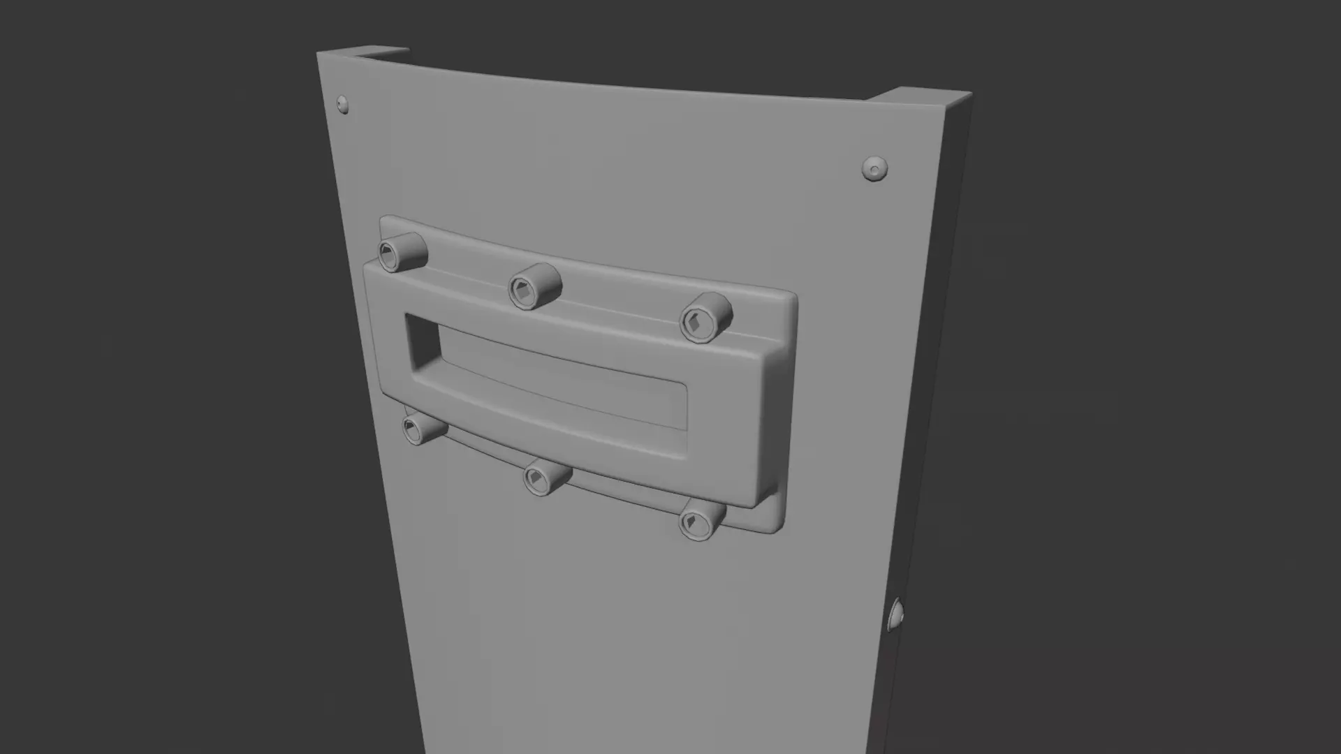 Nato Shield PBR low-poly Low-poly 3D model_8