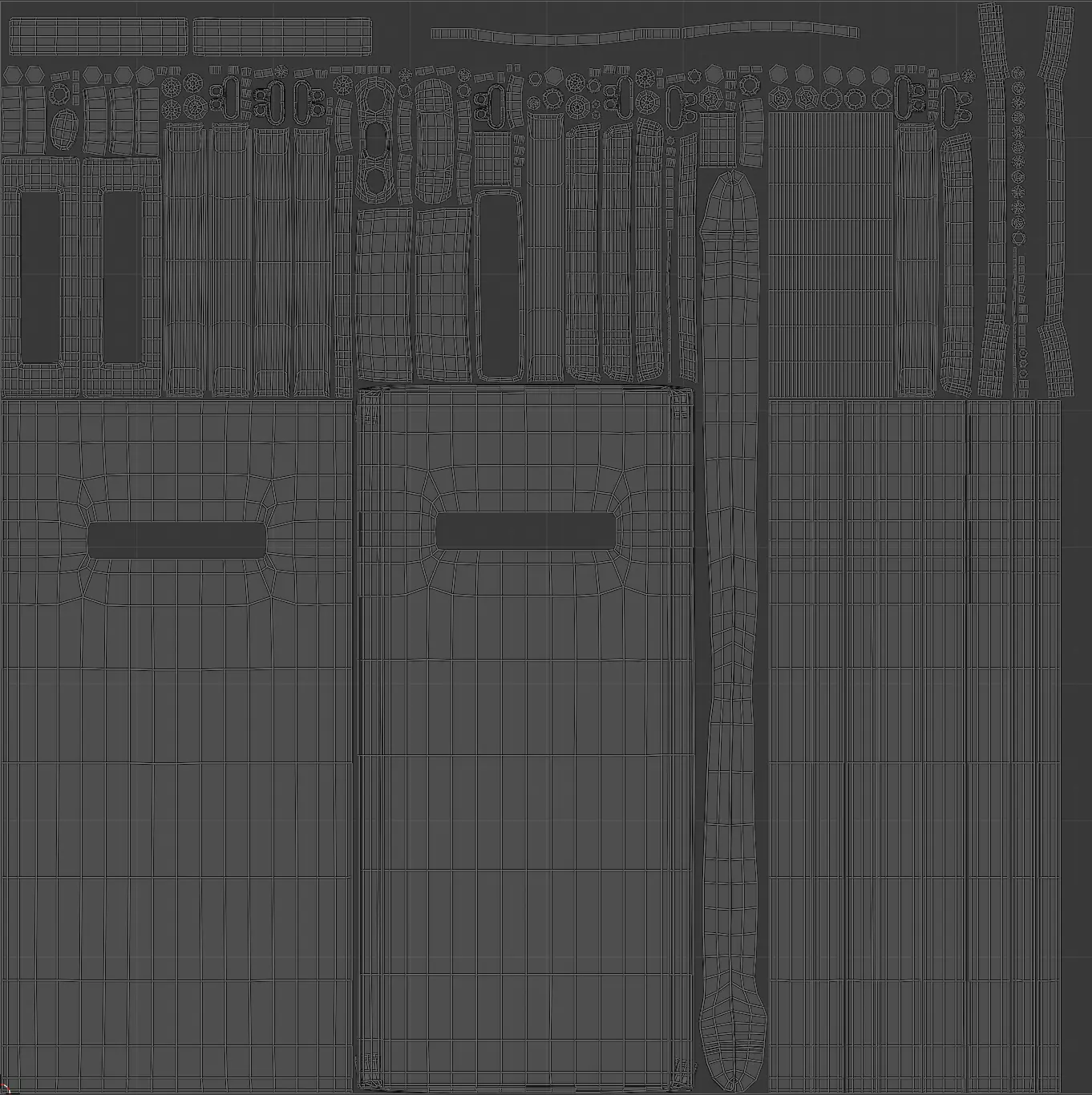 Nato Shield PBR low-poly Low-poly 3D model_15