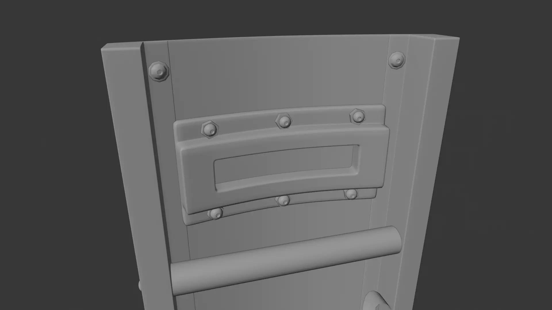 Nato Shield PBR low-poly Low-poly 3D model_9