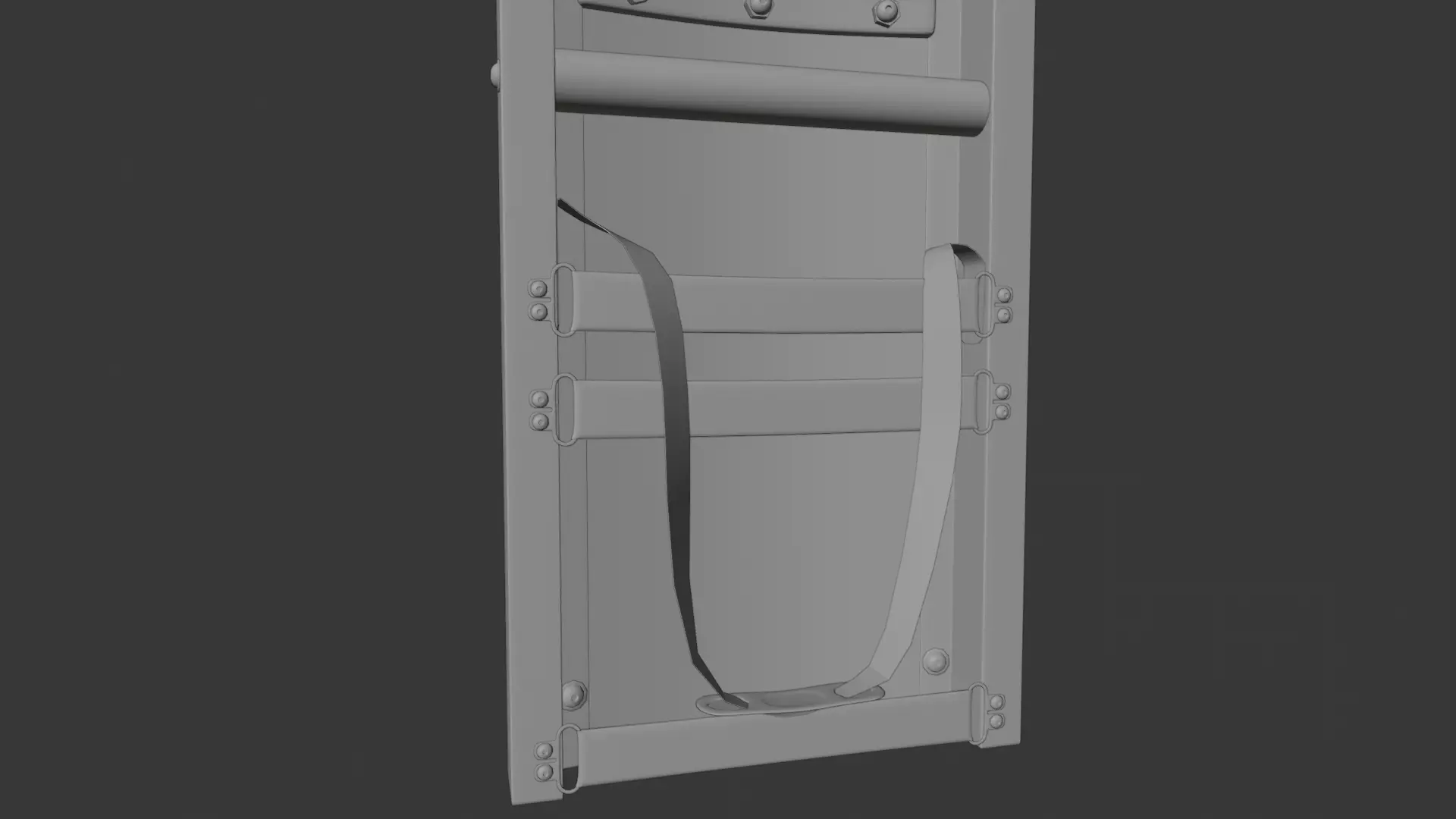 Nato Shield PBR low-poly Low-poly 3D model_10