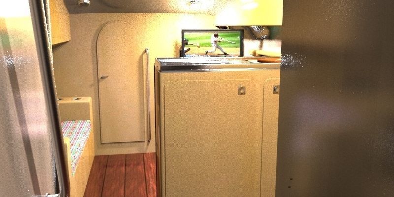 Sailboat III Free 3D model_10