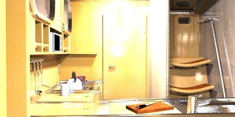 Sailboat III Free 3D model_11