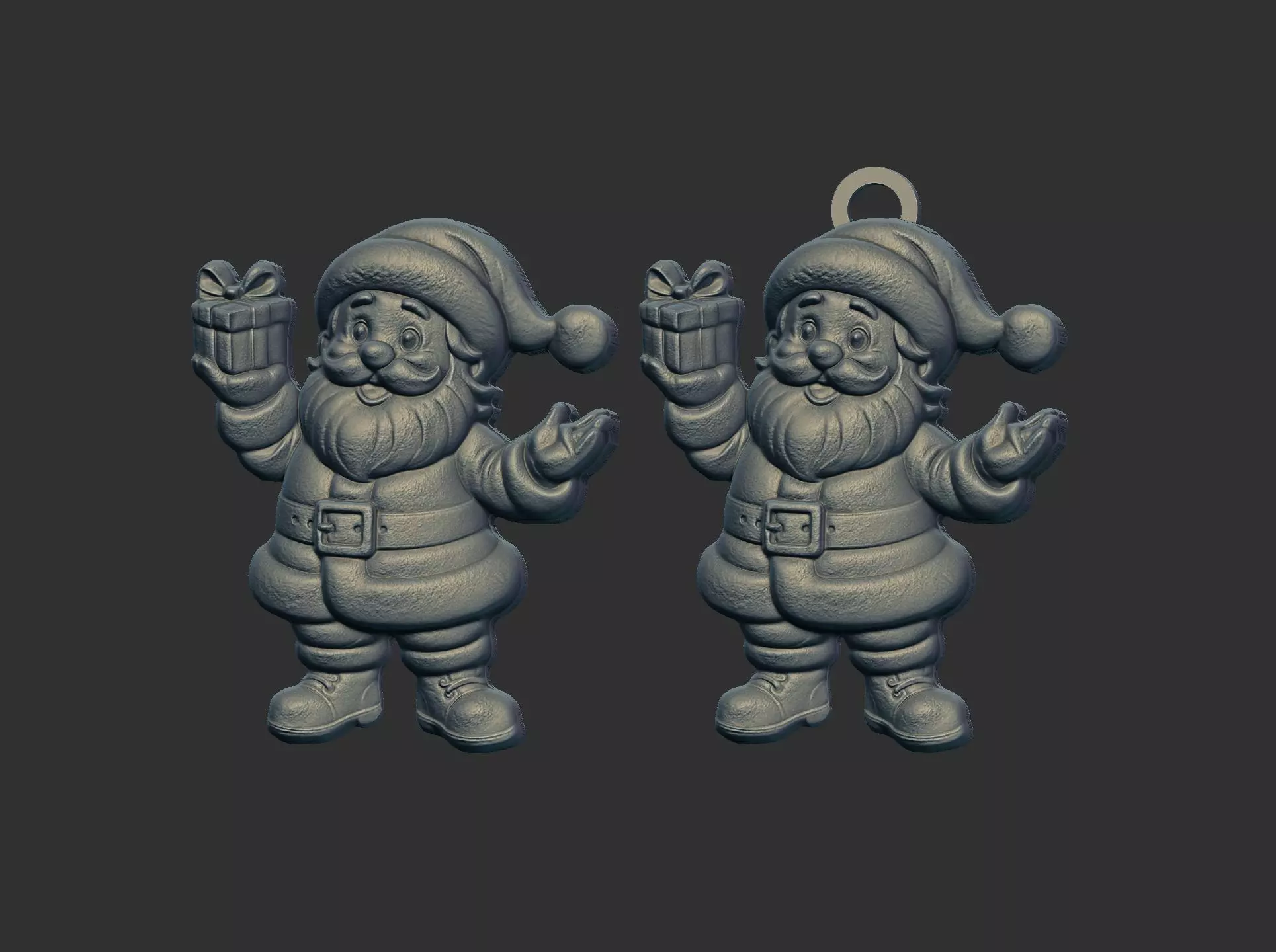 sanda with gift one cnc model 3D print model_1