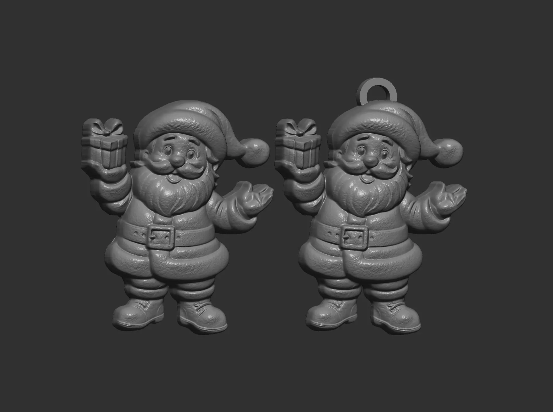 sanda with gift one cnc model 3D print model_12