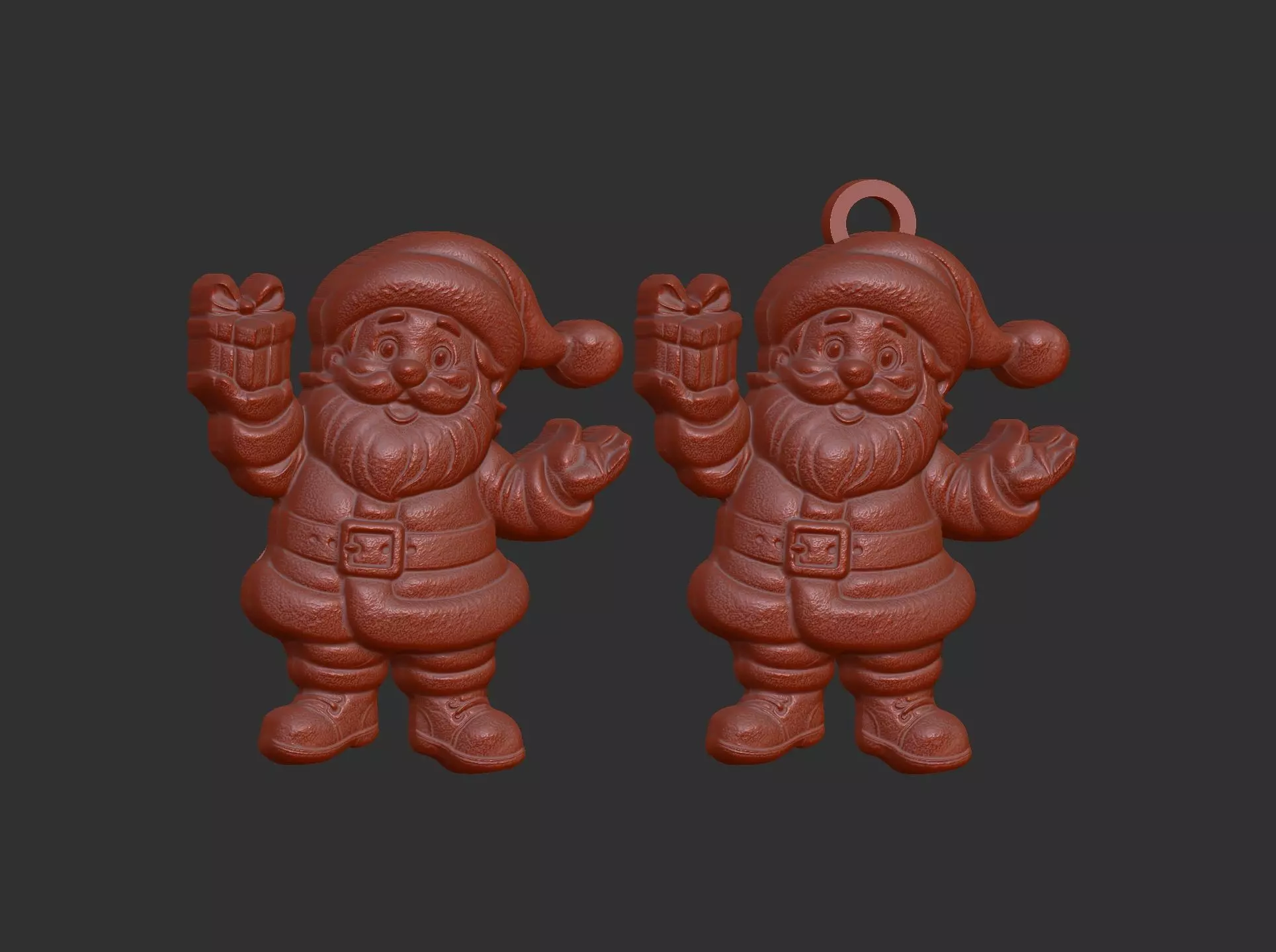 sanda with gift one cnc model 3D print model_16